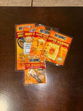 HotHands Variety Pack: Hand, Toe, Foot, Body, and Super Warmers - 5 Pack